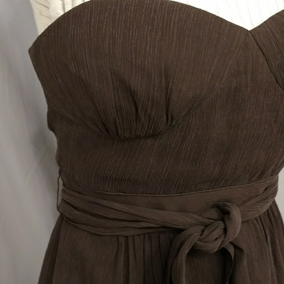 J Crew Silk Strapless Mini Dress High Quality Summer Party Sundress Classy MkSz2 - Picture 2 of 8